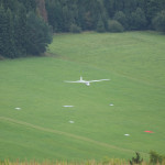 ... już nad lądowiskiem