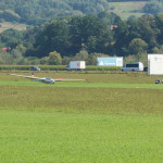 ... dotknąć kółkiem ziemi ...